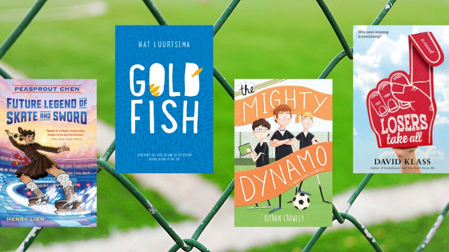 SquareFishBooks's tweet photo. Missing playing outside with other people? Celebrate National Sports Month AND get your outdoor activity fix with these books by @HenryLienAuthor, @natluurtsema, @KMarkCrowley, and #DavidKlass! https://t.co/ErdC73u9cz