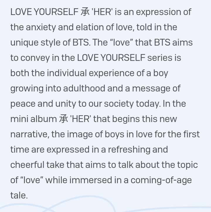 TourProjetosBTS's tweet photo. Em 18/09/2017 se iniciou uma nova era tanto para o @BTS_twt como para o ARMY, uma nova era em nós mesmo.
"Love YourSelf: HER"
"Amar a si mesmo é o começo do amor verdadeiro", Todas as diferentes faces do amor expressadas através da música de assinatura do BTS!
#ThrowbackBTS2017 https://t.co/7Eyg1i7DTD