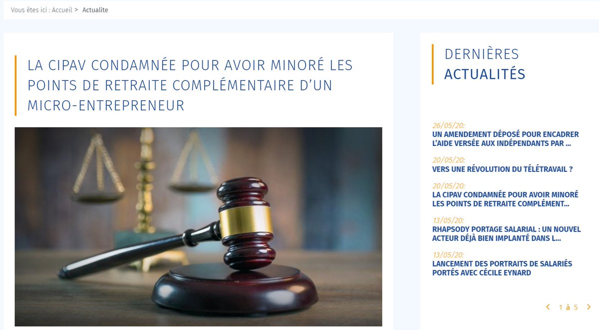 Alors que la CIPAV a récemment annoncé sa volonté de verser une aide à ses adhérents (profession libérale et micro-entrepreneurs), le Sénat entend encadrer son versement. 

guideduportage.com/actualite/aide…
