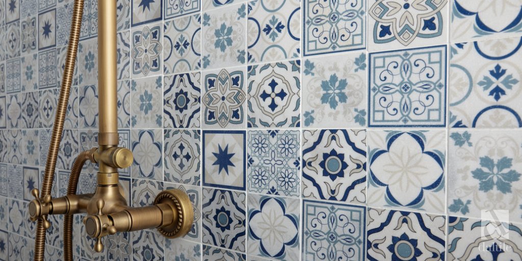 Daltile's tweet photo. This #TileTuesday, we find ourselves enraptured by #Encaustic tile and its beautiful artistry that captures the eye and the imagination. #daltile #tile #design

📷: Sublimity in Mindful Sequence Encaustic #Mosaic https://t.co/3Rineosy9k