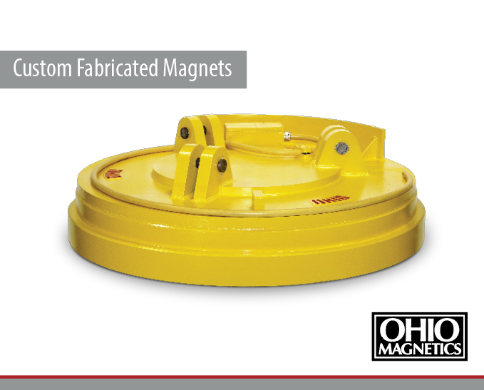 Did you know that our engineering team will work with you to design a magnet specific for your needs? Our custom magnets are ideal for use in production scrap, mill duty, slag, and drop ball applications. Learn more at: ohiomagnetics.com