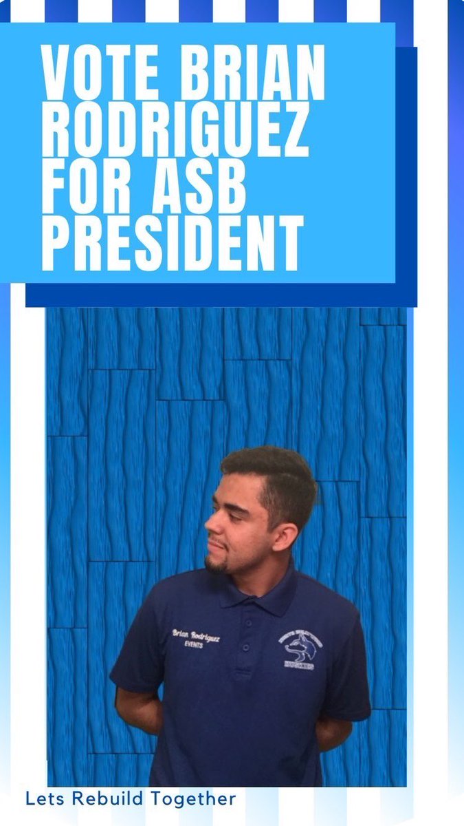 nohoasb's tweet photo. ASB ELECTIONS 💙
These are your 4 PRESIDENT candidates for the 2020-2021 school year !! Voting will take place between June 3rd - 5th !! 🐺 https://t.co/Tc4iehxaKY