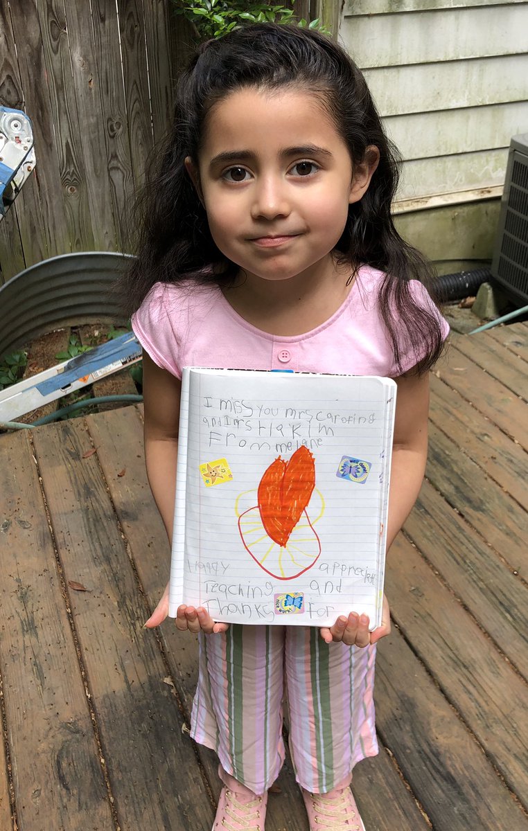 normi503's tweet photo. @MrsCarofinePreK Melanie just want to say hi and that she miss you #HAPPYAPPRECIATION WEEK https://t.co/GvuqVg8TLS