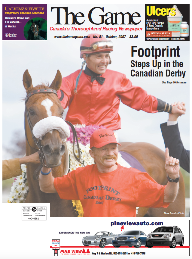 AIMCreateIdeas's tweet image. The Game past issues from 2007 are now posted!
thoroughbredhighlight.com/the-game-2007/
While we await the return of live racing in Canada I thought that I would share some of the past issues of my old publication The Game.
The 2009, 2008 and 2007 editions now available.