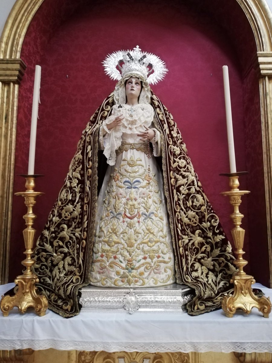 Archic_Huerto's tweet photo. Cada vez falta menos para que volvamos a encontrarnos. Estamos trabajando en ello.

Nuestra Señora de la Concepción ya está en su altar para la próxima reapertura de la iglesia de San Julián. Pronto os comunicaremos fecha y horario de apertura. #yosoydelHuerto #CofradíasMLG https://t.co/qmKHSCjZ5U