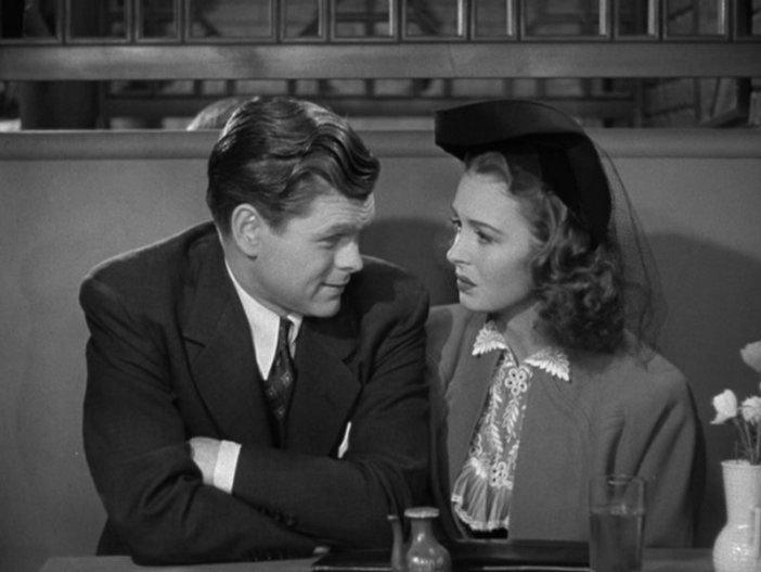 And finally, Donna in stills from “Shadow of the Thin Man” (1941): with Myrna Loy (L) and Barry Nelson (R) in his film debut. Trivia: Nelson played poker-playing U.S. agent “Jimmy” Bond in a one-hour TV adaptation of Ian Fleming’s “Casino Royale” in 1954.