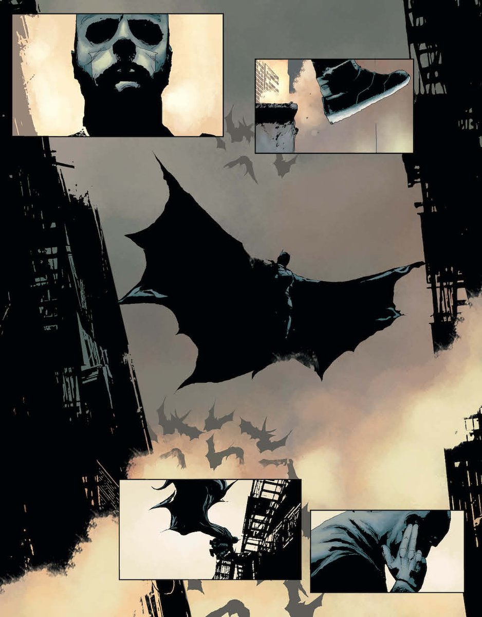 And_Sorrentino's tweet photo. some preview pages from @DCComics Batman: The Smile Killer, out June 23 from
@JeffLemire, me and @whoajordie! 🦇 https://t.co/cY61tXXska