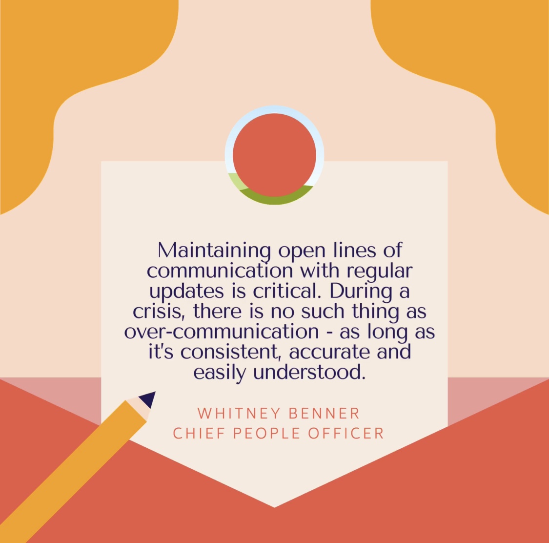 Many would agree that this health crisis is unlike anything we have dealt with before. 

Dataminr Chief People Officer, Whitney Benner, shared a couple lessons learned so far while navigating the pandemic.