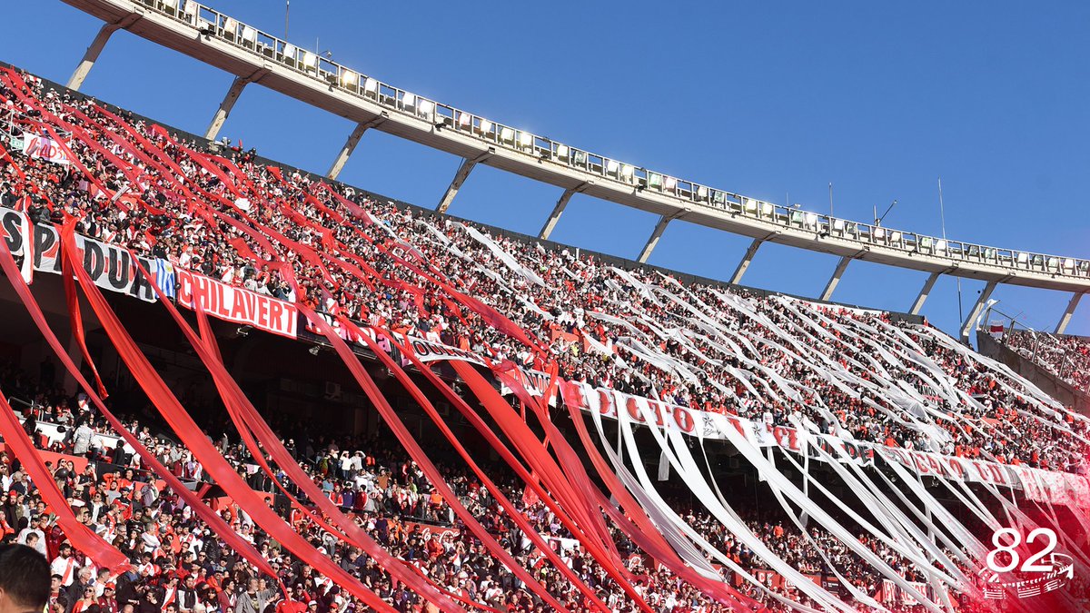 RiverPlate's tweet photo. 😍 Paisajes perfectos 😍 #Felices82Monumental https://t.co/OXF7Rvf4E6