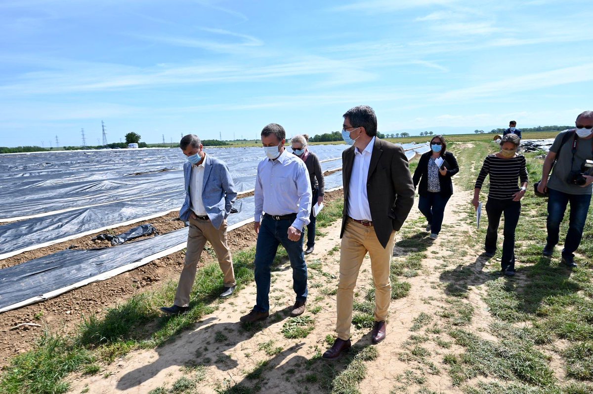 JeanROTTNER's tweet photo. J’ai souhaité ce matin aller à la rencontre du monde agricole pour lui témoigner mon soutien et mon attention. 
Nous sommes tous responsables de l’avenir de notre agriculture et de ses choix 
Restons acteurs et consommateurs de cette proximité https://t.co/hyoJHznYXL
