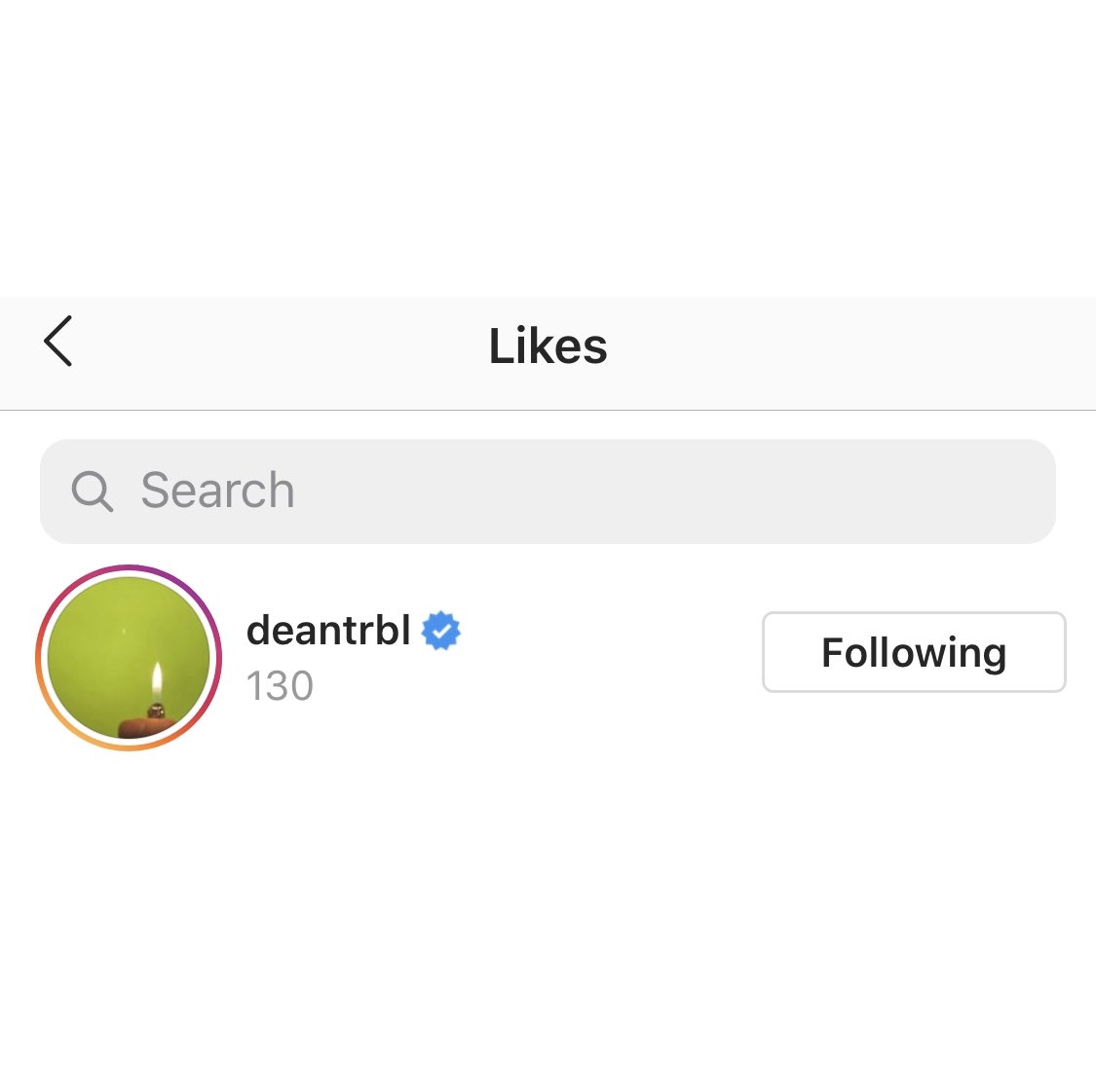 dean liked baekhyuns post about candy being #1 on melon ! 🍬