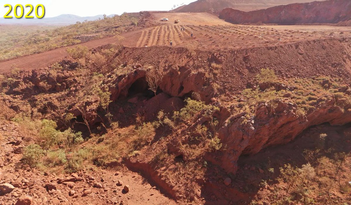 Question, surely, is why was mining permitted here at all? Because global miner Rio Tinto is a god in the Pilbara and does whatever it likes. It has wreaked massive destruction for decades, without recourse. https://www.abc.net.au/news/2020-05-26/rio-tinto-blast-destroys-area-with-ancient-aboriginal-heritage/12286652