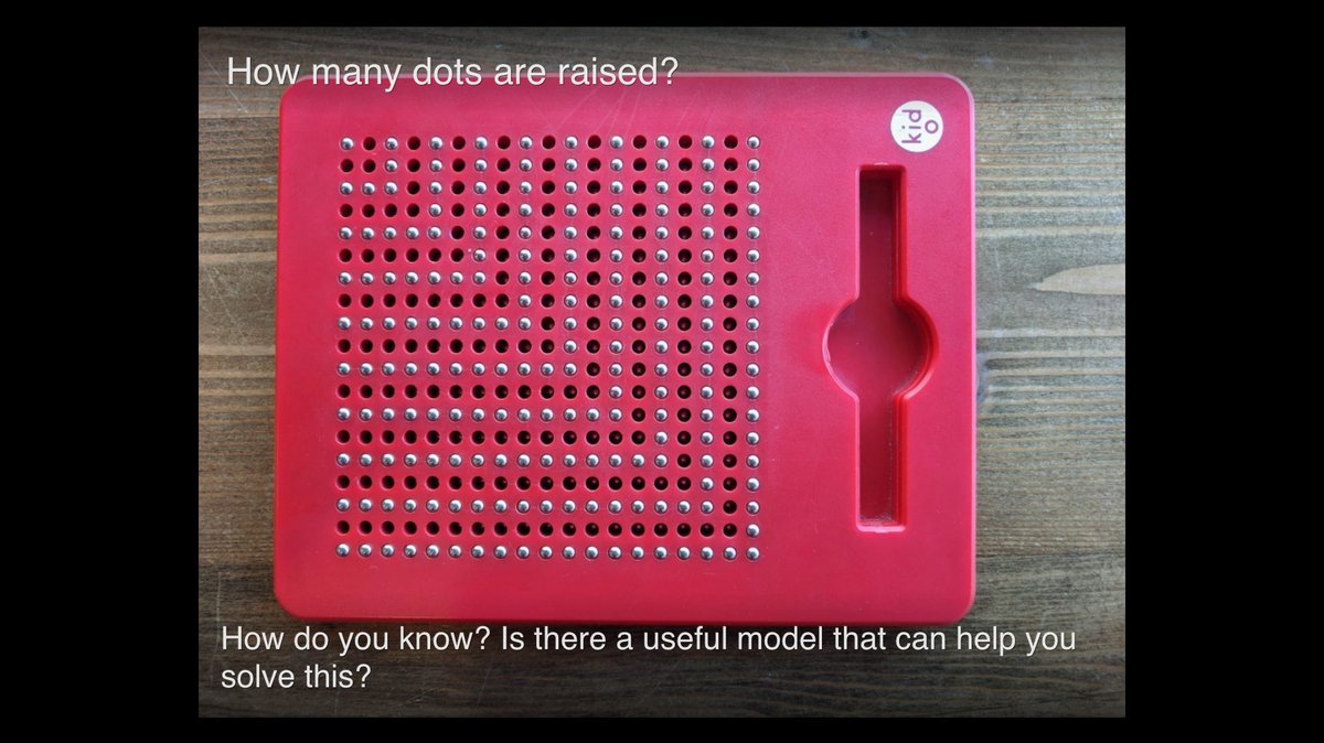 up_teach's tweet photo. Time for a remix. 

How many dots are raised?  Part Deux! https://t.co/wJhDrAXYQP

How would you use this with your Ss?  Do they see the connection to Part 1?

#mathstratchat #iteachmath #MTBoS #msmathchat #elemmathchat #remotelearning https://t.co/oUvBbTVkJZ