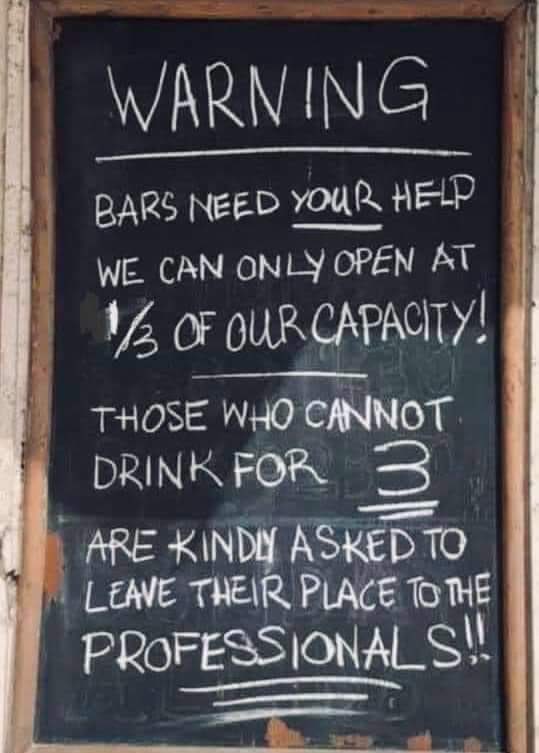 fahey_tom's tweet photo. Sign outside a Dublin pub! https://t.co/w7DZyXlnRy