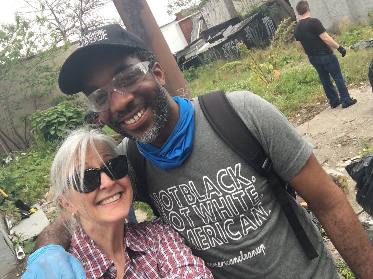 KFrederickArt1's tweet photo. When I flew over Philly last year, I didn’t know I’d be coming in for a landing onto streets long devastated. We made a dent, but God’s got so much more in store! Loved meeting new friends &amp; seeing old ones from #BaltimoreCleanUp ⁦@MrMayfieldUSA⁩ ⁦@ScottPresler⁩ ⁦ https://t.co/3uccIU59OB