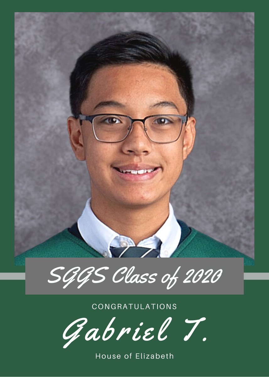 sggsvb's tweet photo. As we near the end of the school year and reflect on all that this year has held one thing is weighing heavily on our hearts, our 8th graders.
Today we honor:
Matthew S., Evan S., and Fatima S.
Congratulations, Saints! Way to go, Class of 2020!
#SGGS #SGGSVB #LeadLikeaSaint https://t.co/XUZWAC87eu