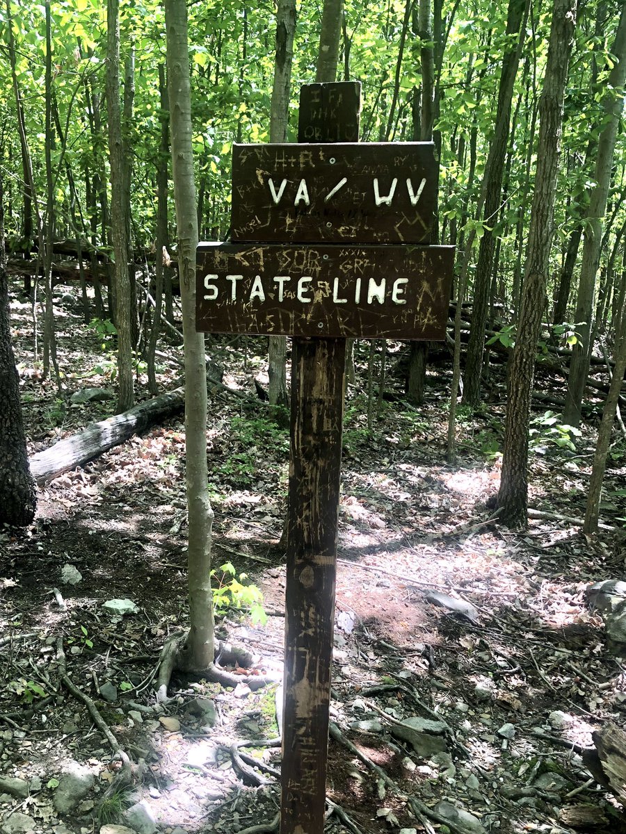 ScottThuman's tweet photo. Sorry to interrupt sir, but is everything satisfactory with your meal? Spotted this lil guy mid munch (Another great one from @AllTrails with fellow โproโ hiker @dannylyon ) #hiking #ravenrocks https://t.co/zmw09C9prl
