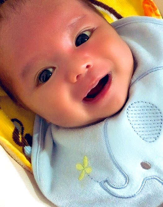 mii12y's tweet photo. 日に日に我が子が可愛いくなってゆく💕
ほんでイケメン。笑 https://t.co/r9NkfubNid