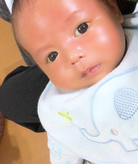 mii12y's tweet photo. 日に日に我が子が可愛いくなってゆく💕
ほんでイケメン。笑 https://t.co/r9NkfubNid