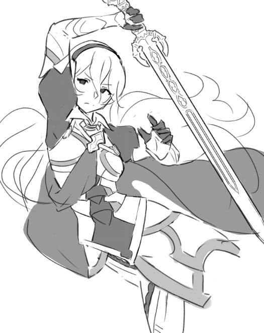 Wip Corrin from #FireEmblemHeroes 