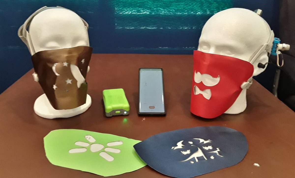 DrRobo2's tweet image. Preparing for our #SamsungSolve for Tomorrow Virtual Pitchfest! The students will be presenting our Smart Mask prototype to the Samsung judges at 10:10 am (pst) via Webex.  Send good wishes and thoughts our way in the morning!  So very proud of these students! #ChawanakeeProud