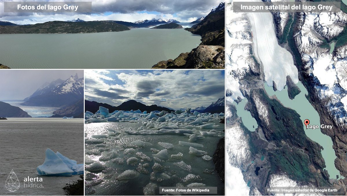 AlertaHidrica's tweet photo. 😍 #LagoGrey en el parque nacional Torres del Paine, región de #Magallanes
Lago de aguas turbias por el sedimento glaciar ❄️ que proviene del derretimiento del glaciar Grey, que forma parte de los Campos de Hielo Sur.
Patrimonio natural de 🇨🇱 https://t.co/ApGY0gu96n