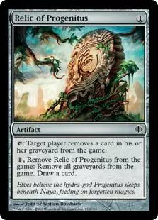 I looked at five Elves decks that all Top 32d or better. Four were UG, one was Four Color (not-Black). The outlier, being over a buck and in only the four color deck, was Relic of Progenitus.
