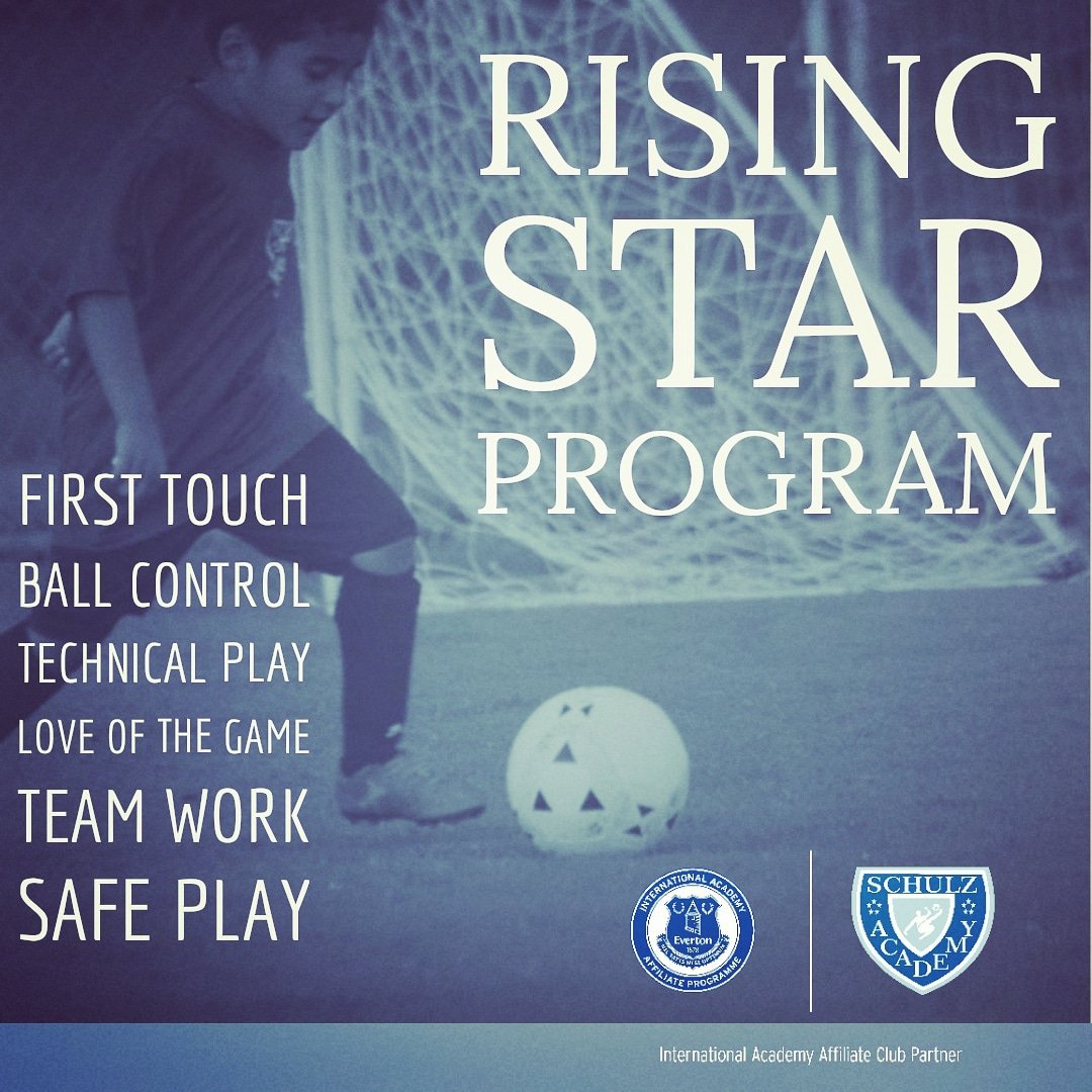 schulzacademy1's tweet photo. At the Rising Star program (U6 up) we do not focus on winning but concentrate on pure technical development, first touches, ball mastery, injury prevention and match tactics. By focusing on these areas success and winning will naturally come. #evertoninusa #EFC #schulzacademy https://t.co/Y9yKfOISCM