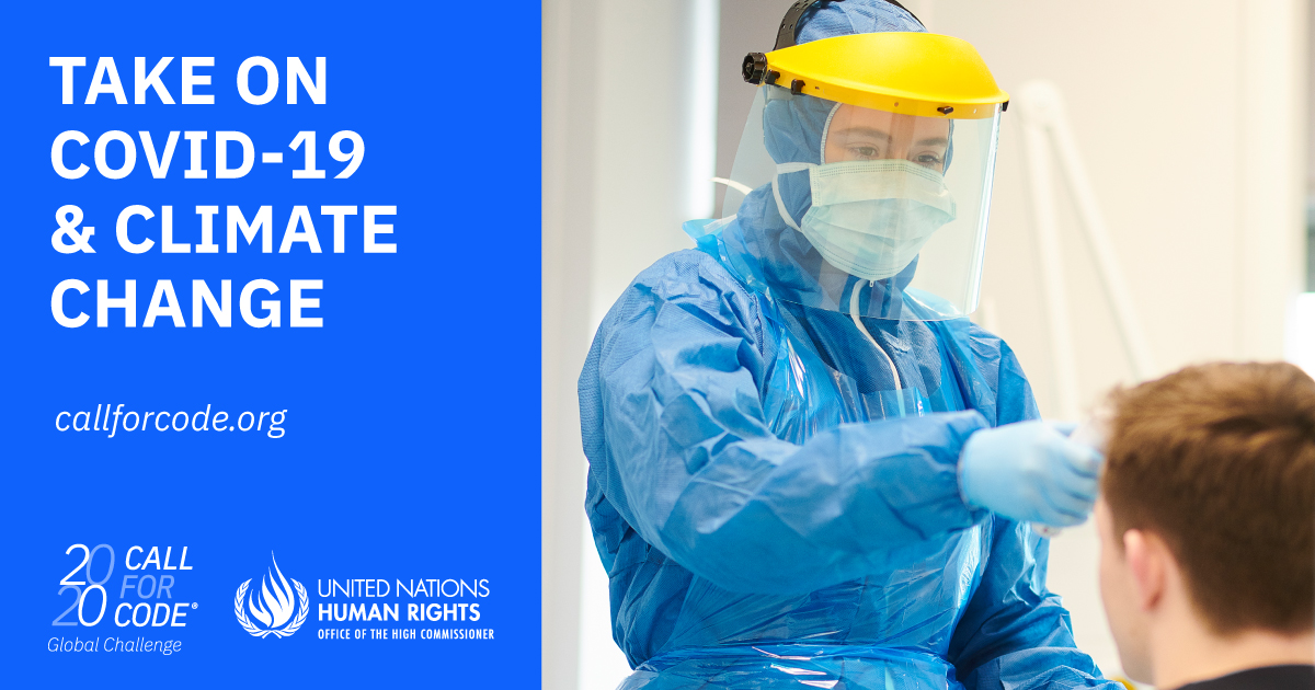 sammyhagar's tweet photo. Let's fight back against #COVID19 &amp; #ClimateChange. I encourage developers &amp; innovators to make a difference. Join @CallforCode &amp; its partner @UNHumanRights to help create solutions for the world's most vulnerable people. Visit: https://t.co/ALw5QshSQo #TechForGood #CallforCode https://t.co/Ts0HxAVAhv