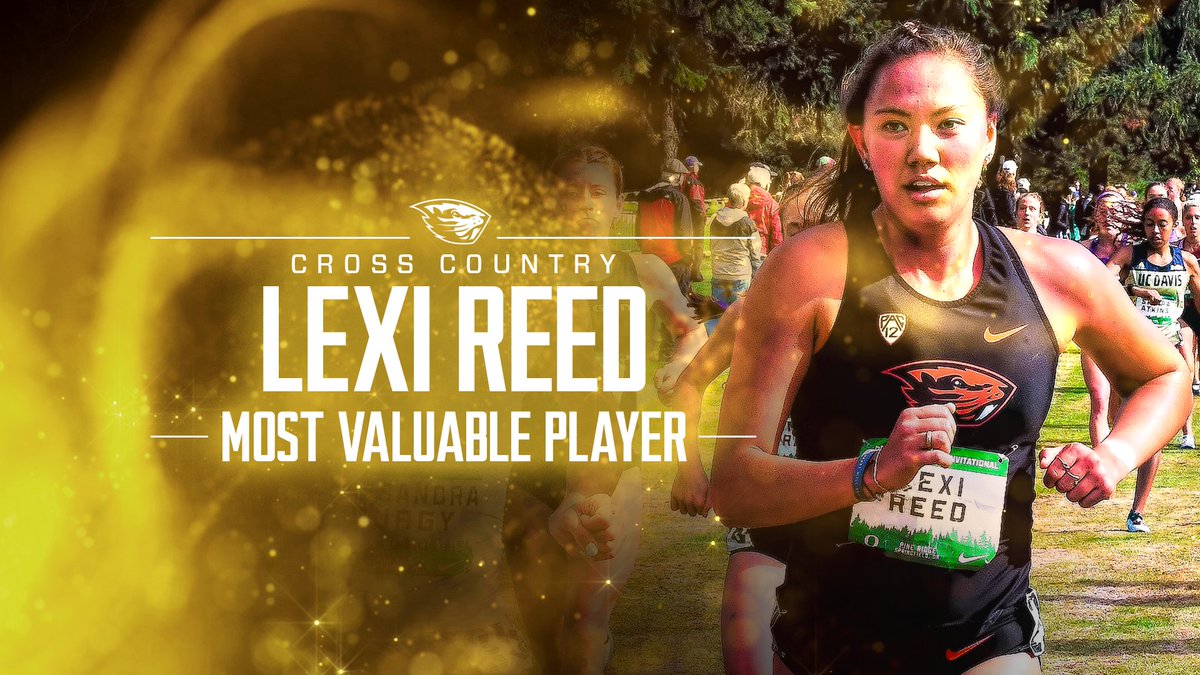 BeaverAthletics's tweet photo. The team picked Lexi Reed as its Most Valuable Player. She was the squad's top finisher at Pac-12 Championships and finished 28th at the NCAA West Regional. #GoBeavs #TheBennys https://t.co/v2mkcxrSxA