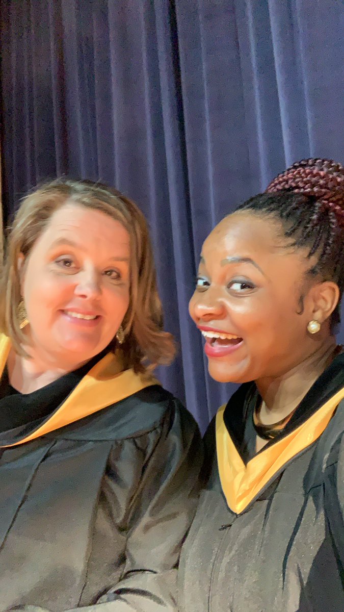 NacHS2020's tweet photo. Almost done with Day 3 of graduation!!! 🖤💛🎓 https://t.co/F2q9aLkjsJ