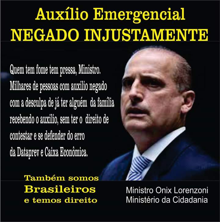 SuperMen171's tweet photo. Até quando ficaremos a mercê desse DESGOVERNO? quero meu #auxilioemergencial preencho todos os requisitos, e estão negando de forma FRAUDULENTA, vamos agilizar essa atualização do site/app para contestação Pinóquio 
@onyxlorenzoni

e bosta de 
@dataprev

Cambada de INCOMPETENTES! https://t.co/SRDlycAiNy