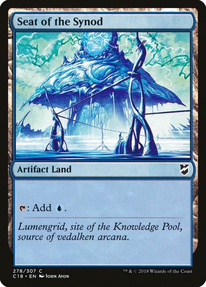 Then, big surprise - one ran Ancient Den. That made me think - Pauper, you can run Artifact Lands. Why not include them as "Exciting" cards?