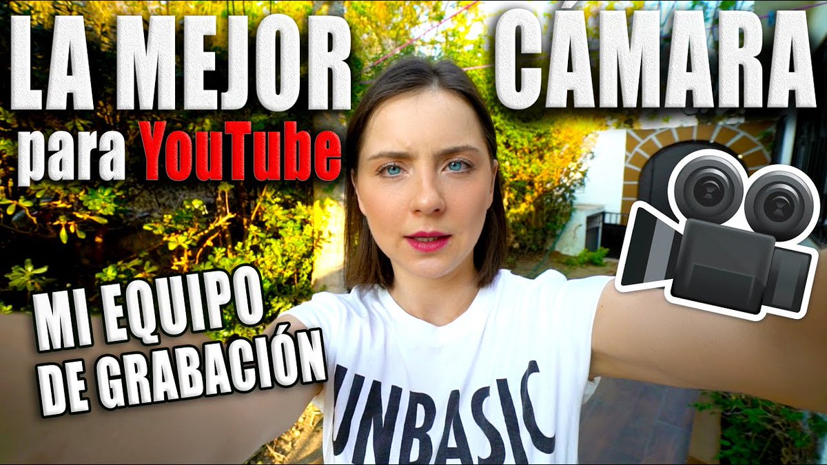 NUEVO VIDEO!! La MEJOR CÁMARA para YouTube ★ MI EQUIPO 

youtu.be/xNJod4Ty9qg

Espero que les guste!!

Ayúdenme a compartirlo porfiii 😋