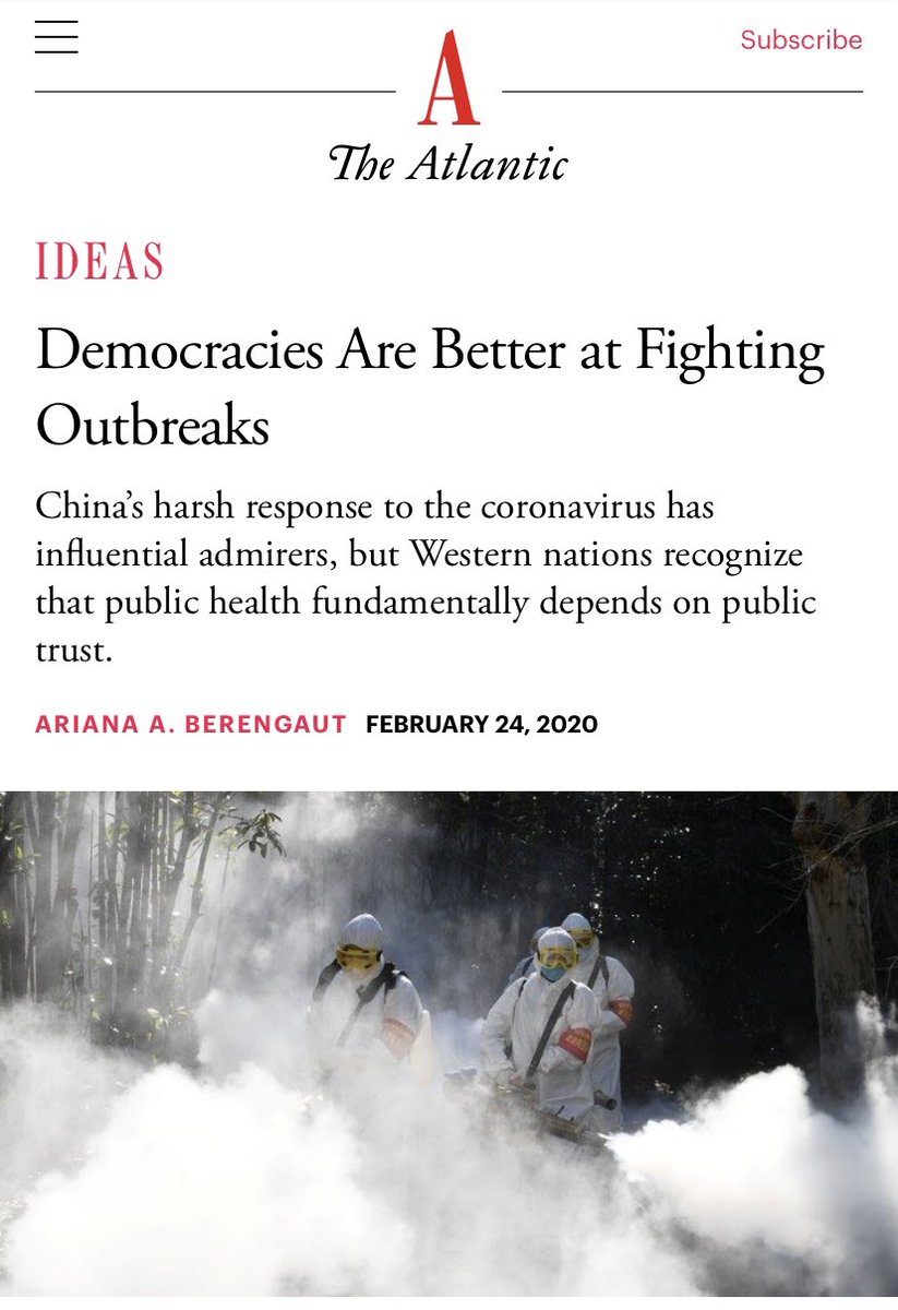 This is in addition to these over the last few months. Central to all of pieces is that they never ask you to question these politically vacuous terms like “democracy” or “authoritarianism.” One is always synonymous with the West, the other China.