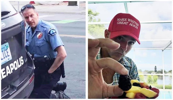MultiTasker75's tweet photo. @MayorFrey This former officer of MPD clearly has a problem with people of color.
#JusticeForGeorgeFloyd https://t.co/Mzp5dcMfEX