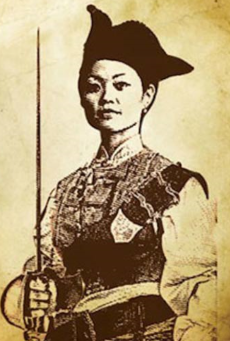 usually you'd call an ancient Chinese woman by her family name + a title like Auntie or Big Sister. or even by her husband's name.infamous pirate queen Ching Shih / Cheng I Sao? not her name. it means "Wife of Ching / Zheng," despite him being long dead by the time she ruled