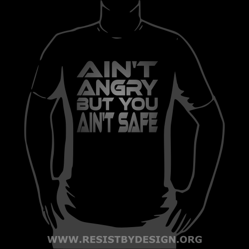 ResistByDesign's tweet photo. @DigiArtPatrol @greyrevealed @TheEthyr @CarbonFibreMe @PopulistDemand @kimdolion @blasianbroad @NelsonX @VsTheBadGuys @MultiPATRIOT Our #IDIUM design series are sold #ExclusivelyonRedbubble by #CarbonFibreMedia 

Ain't Angry (Grey) ➡️https://t.co/vSGPPPmM6v

Ain't Angry (Red, Black, Green) ➡️https://t.co/tNCpQ8Hox2

https://t.co/YS1hPkoXWQ

#GreyWilliamson #OnjenaYo #quote #Redbubble #FindYourThing https://t.co/HQ4SDJPJna
