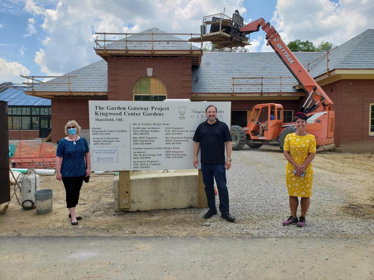 We visited our friends at <a href="/Kingwood_Center/">Kingwood Center Gardens</a> . It was good to see all of the progress and we look forward to the amazing finished work later this year. #Kingwood2020