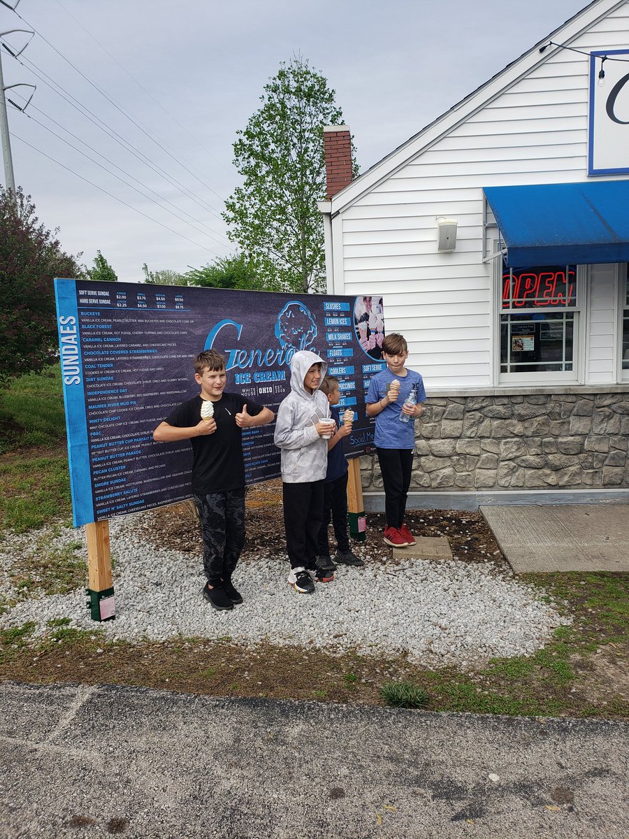 Whitehouse Primary (@awlswh) on Twitter photo Thanks <a href="/GeneralsIC/">Generals Ice Cream</a> for being one of the stops on our Bike Hike Scavenger Hunt! #BikeHike Thanks <a href="/GeneralsIC/">Generals Ice Cream</a> for being one of the stops on our Bike Hike Scavenger Hunt! #BikeHike