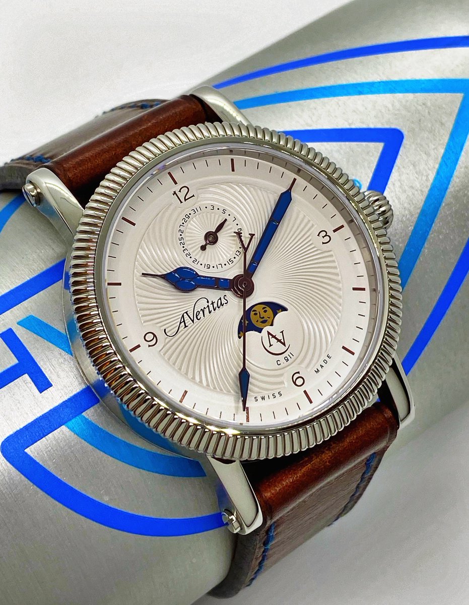averitastime's tweet photo. The Lunar Date in all her glory!

If you would like to learn more about our pieces, head over to our redesigned website to learn more! https://t.co/iWyNcGIG6A

 #horology #mensfashion #fashion #watch #watches  #timepiece #wristwatch #watchoftheday #AVeritas https://t.co/emXglZtR1o