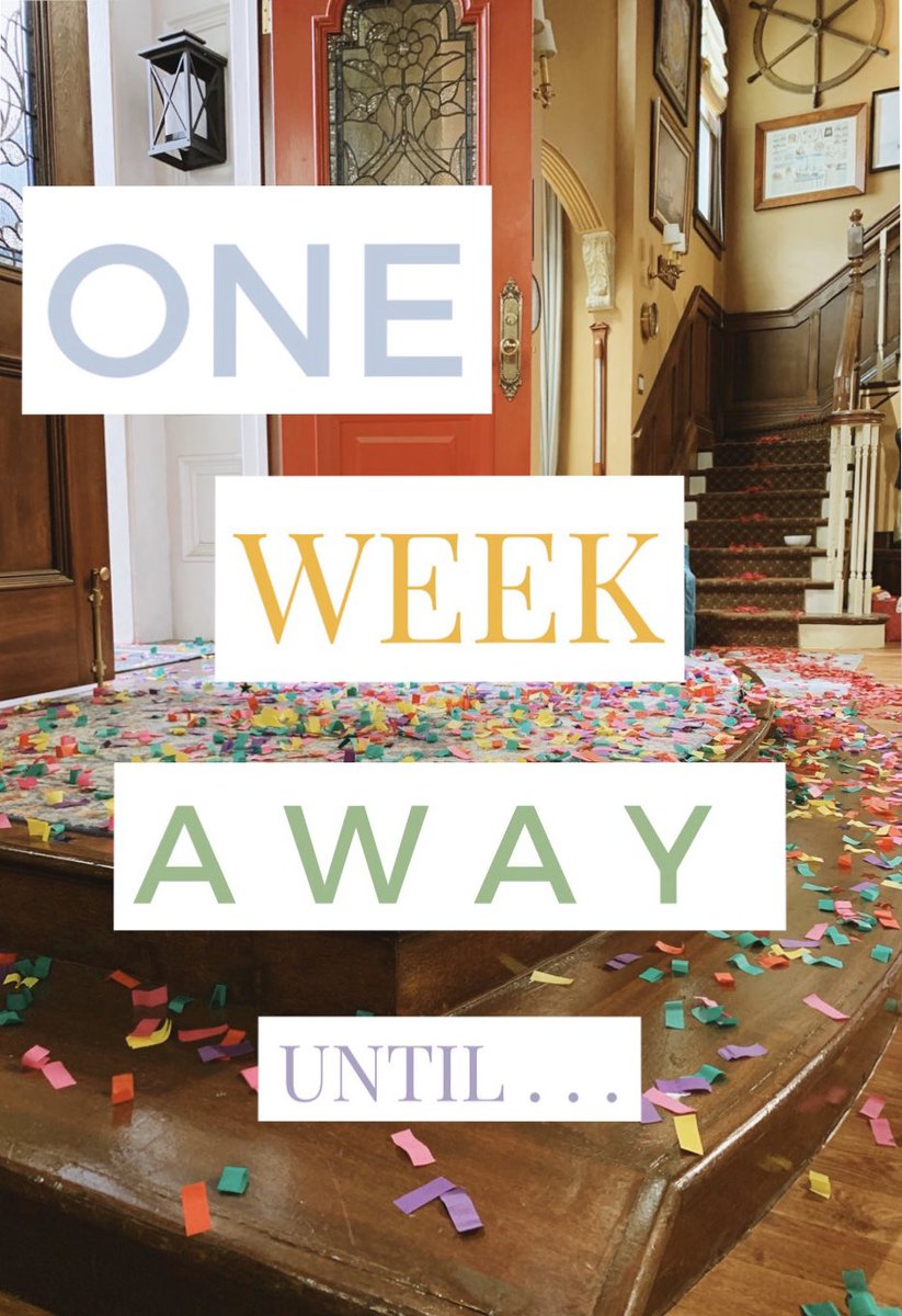 candacecbure's tweet photo. Let the countdown begin 🎉🙌🏼
Just ONE MORE WEEK until the Final Fuller House episodes of Season 5 are here, and available to watch over and over and over again! 😜 @fullerhouse @netflixfamily #fullerhouse https://t.co/1PS3zmxnyO