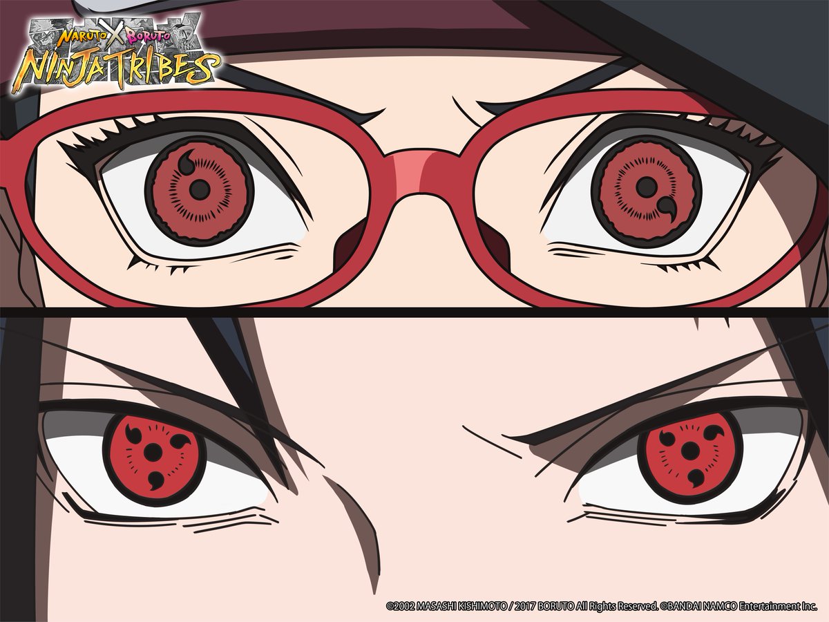 Ji Sarada Has Sakura S Eye Shape And Has An Uchiha S Sharingan And Im Loving It Twitter