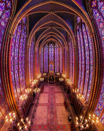 A stained glass beauty Via: 📷 mapofeurope #travel #paris