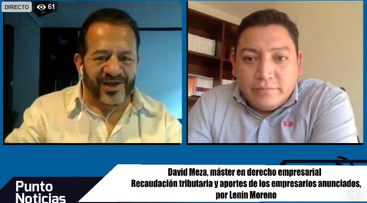 radio_pichincha's tweet photo. 🔴#ENVIVO | En🎙#PuntoNoticias 3era emisión, dialogamos con #DavidMeza, master en derecho empresarial y estudios en finanzas, sobre la recaudación tributaria y aportes de los empresarios anunciados por el Primer Mandatario.
Sigue la entrevista en vivo ➡ https://t.co/rlQHAuB4Ad https://t.co/YZQuLeEiB8