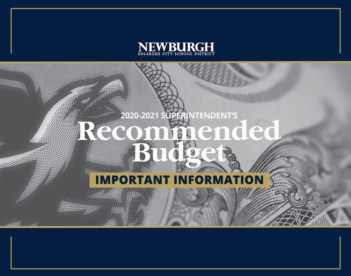 Ballots for the 2020-2021 School District Budget Vote and BOE Election have been mailed out. Qualified voters should receive their ballots soon. Visit our website to learn more about what's on the ballot and how to submit your vote. 

newburghschools.org/page.php?page=…