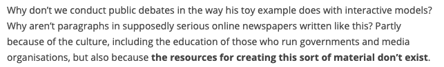 The answer is because 'serious newspapers' are in the same business as the other kind of newspapers.