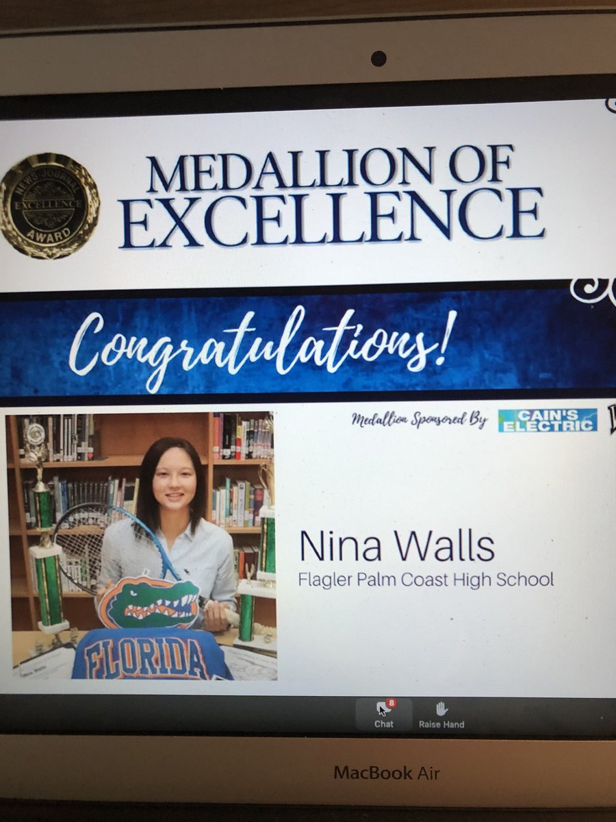 jrussell_t's tweet photo. Medallions of Excellence were bestowed on the FPC Seniors Morgan Hale, Angela Snider and Nina Walls.  Congratulations ladies and thank you for representing our school so well. @fpchs @flaglerschools https://t.co/lVNsgdtJxD
