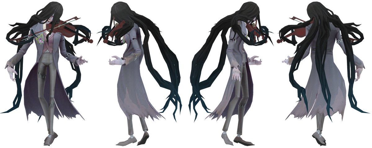 Violinist - Default ( + Without Hair) #第五人格 #IdentityV #IDV