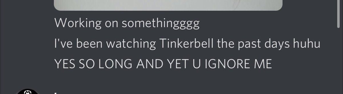 -to start off, this part isn’t really anything crazy but sometimes when I went afk she would sort of push me to reply to her, which isn’t too bad but made me a little uncomfortable at times as it seemed a little aggressive 